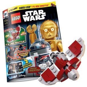 LEGO Magazine Star Wars n. 06 - T-6 Jedi Shuttle