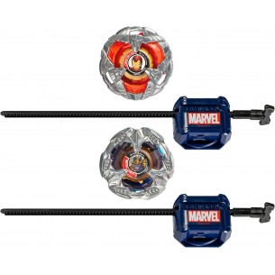 Beyblade X - Starter Pack Marvel - Iron Man 4-80B & Thanos 4-60P 2