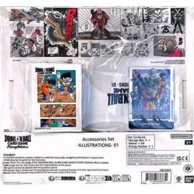Dragon Ball Super Card Game - Set di Accessori Manga 01 (ENG)