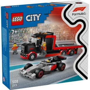 LEGO City - 60493 - Display Truck F1 con Auto da Corsa Audi F1
