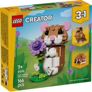 LEGO Creator - 31376 - Simpatico Criceto con Fiore