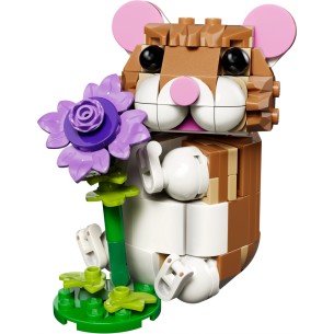 LEGO Creator - 31376 - Simpatico Criceto con Fiore 2