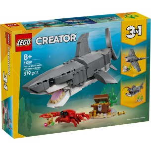 LEGO Creator - 31381 - Squalo con Scrigno del Tesoro