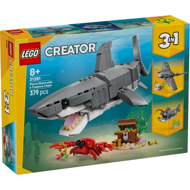 LEGO Creator - 31381 - Squalo con Scrigno del Tesoro