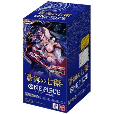 One Piece Card Game - The Azure Sea's Seven OP-14 - Display da 24 Buste (JAP)