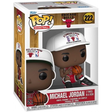 Funko Pop Basketball 222 - Michael Jordan (3 Times in a Row) - Chicago Bulls
