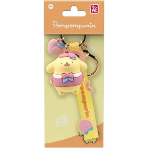 Portachiavi - Pompompurin - Peach Series - Hello Kitty & Friends 2