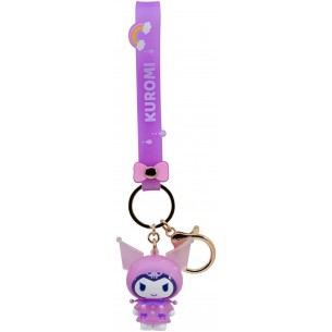 Portachiavi - Kuromi - Raincoat Series - Hello Kitty & Friends