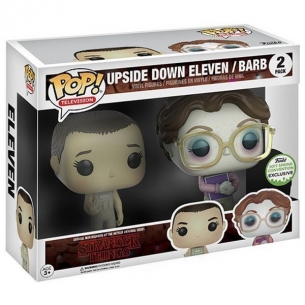 Funko Pop Television 2 Pack - Upside Down Eleven & Barb - Stranger Things (Funko 2017 Spring Convention Exclusive) Funko