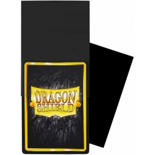 Standard - Perfect Fit - Thick Inner Sleeves - Black (100 Bustine) - Dragon Shield 2