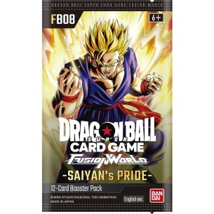 Dragon Ball Super Card Game: Fusion World - Saiyan's Pride FB-08 - Display da 24 Buste (ENG) 2