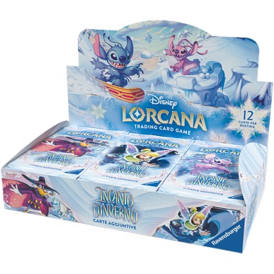 Lorcana - Incanto d'Inverno - Booster Pack Display da 24 Buste (ITA)