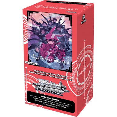 Weiß Schwarz - Sword Art Online Alternative: Gun Gale II - Booster Display da 6 Buste (ENG)
