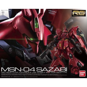 MSN-04 Sazabi - MK61605 - Gundam - RG Excitement Embodied - Real Grade 1/144 2