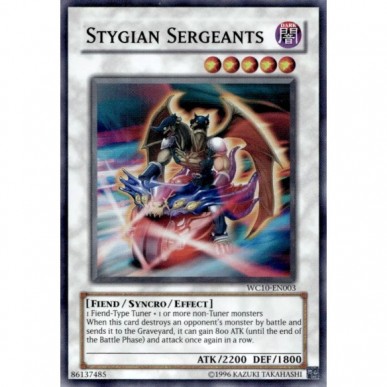 Sergenti Stygian (V.1 - Super Rare)