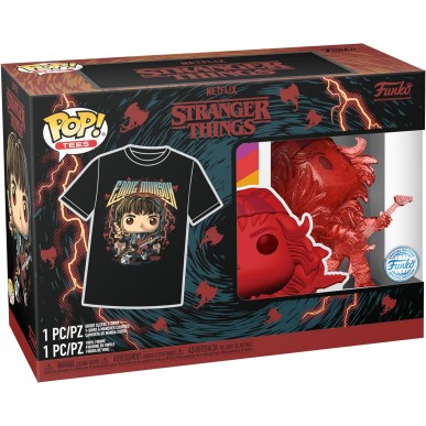 Funko Pop Tees - Eddie + Tee (Taglia L) - Stranger Things (Special Edition)