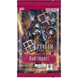 Gundam Card Game - Dual Impact GD02 - Busta da 12 Carte (ENG)
