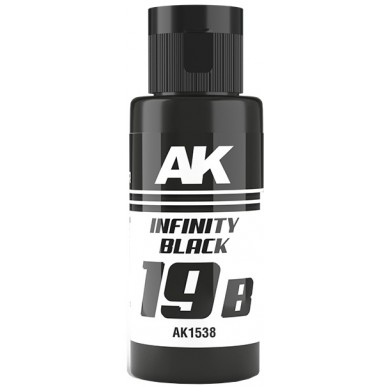 AK Dual Exo - Infinity Black 19B (60ml) - AK1538