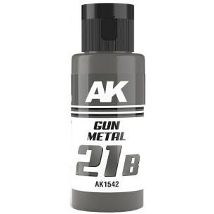 AK Dual Exo - Gun Metal 21B (60ml) - AK1542