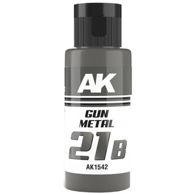 AK Dual Exo - Gun Metal 21B (60ml) - AK1542