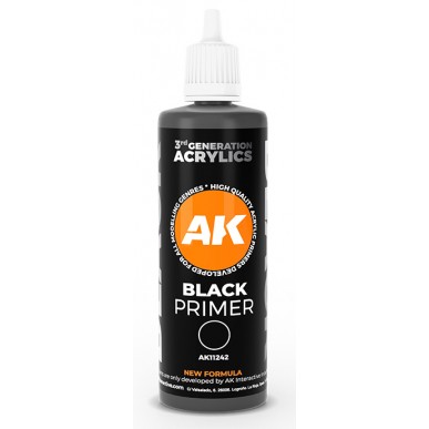 AK Primer - Black (100ml) - AK11242