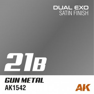AK Dual Exo - Gun Metal 21B (60ml) - AK1542 2