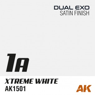 AK Dual Exo - Xtreme White 1A (60ml) - AK1501 2