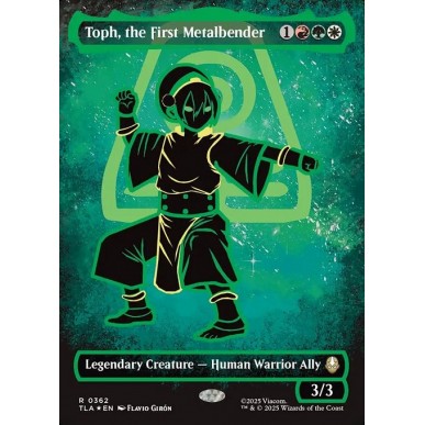 Toph, la Prima Dominatrice del Metallo