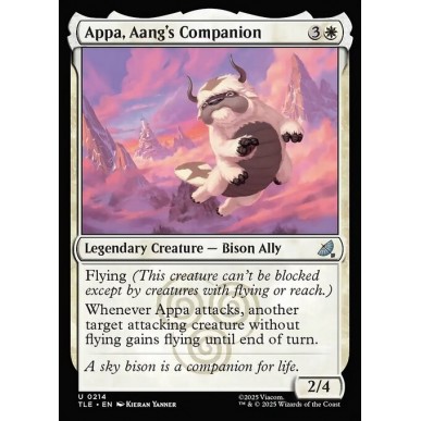 Appa, Compagno di Aang