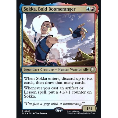 Sokka, Bold Boomeranger