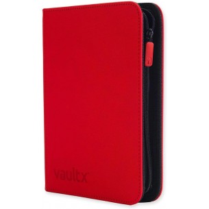 Album 4 Tasche - Exo-Tec Zip Binder - Fire Red - Vault X