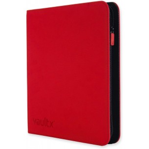 Album 12 Tasche - Exo-Tec Zip Binder XL - Fire Red - Vault X