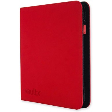 Album 12 Tasche - Exo-Tec Zip Binder XL - Fire Red - Vault X