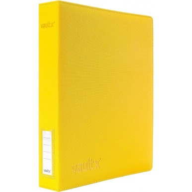 Album ad Anelli (9 Tasche) - Slim Exo-Tec Ring Binder - Sunrise Yellow - Vault X