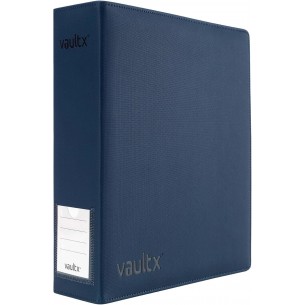 Album ad Anelli (9 Tasche) - Large Exo-Tec Ring Binder - Royal Blue - Vault X