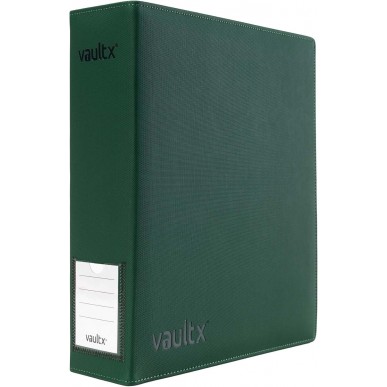 Album ad Anelli (9 Tasche) - Large Exo-Tec Ring Binder - Forest Green - Vault X