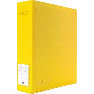 Album ad Anelli (9 Tasche) - Large Exo-Tec Ring Binder - Sunrise Yellow - Vault X