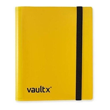 Album 4 Tasche - Strap Binder - Yellow - Vault X