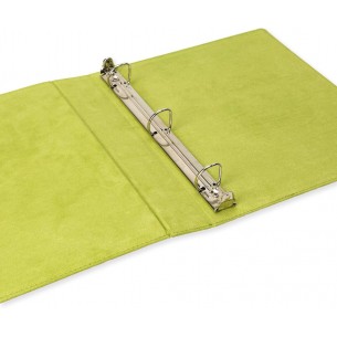 Album ad Anelli (9 Tasche) - Slim Exo-Tec Ring Binder - Black / Electric Green - Vault X 2