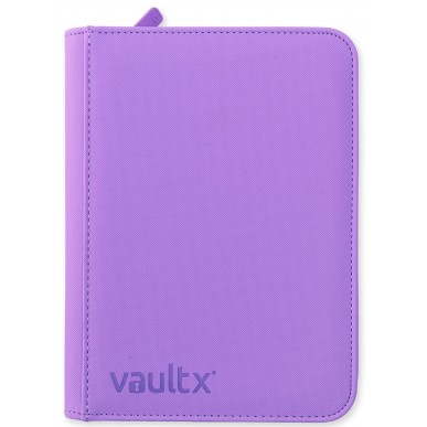 Album 4 Tasche - Exo-Tec Zip Binder - Just Purple - Vault X