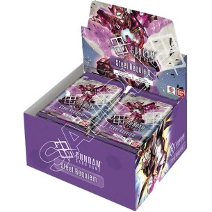 Gundam Card Game - Steel Requiem GD03 - Display da 24 Buste (ENG)