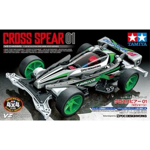 Cross Spear 01 (VZ Chassis) - 18103 - Mini 4WD - Tamiya 2