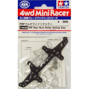 FRP Rear Multi Roller Setting Stay - 15430 - 4WD Mini Racer - Tamiya 2