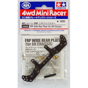 FRP Wide Rear Plate (for AR Chassis) - 15452 - 4WD Mini Racer - Tamiya 2