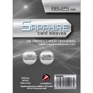 Grey 88 x 125 mm (50 Bustine) - Sapphire Bustine Protettive