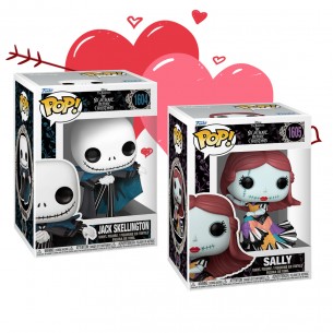 Bundle San Valentino - Jack & Sally - Funko Pop - The Nightmare Before Christmas