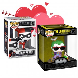 Bundle San Valentino - Harley Queen & Joker - Funko Pop - Batman