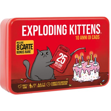 Exploding Kittens - 10 Anni di Caos