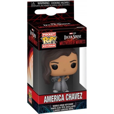 Funko Pop Keychain - America Chavez (B) - Doctor Strange in the Multiverse of Madness