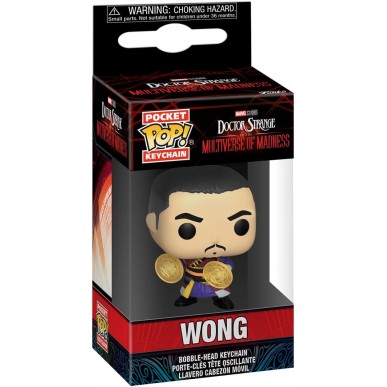 Funko Pop Keychain - Wong - Doctor Strange in the Multiverse of Madness